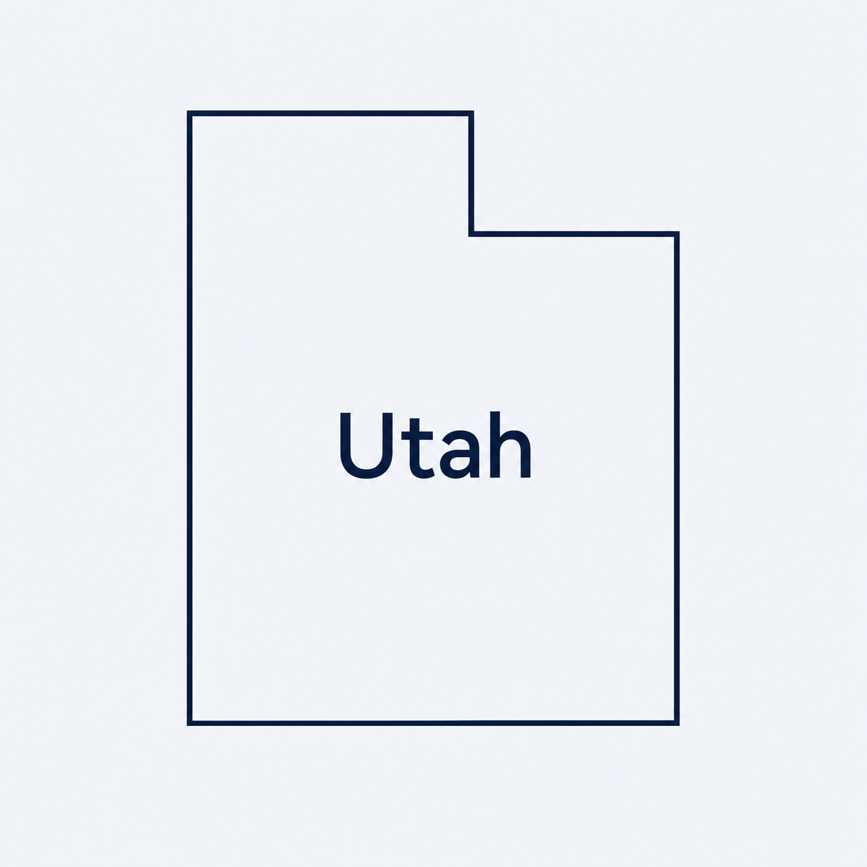 Utah service area map